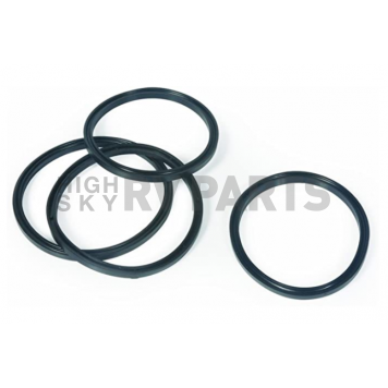 Camco Sewer Hose Connector Gasket - Package of Two Elbow and Two Bayonet Gaskets - 39834