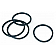 Camco Sewer Hose Connector Gasket - Package of Two Elbow and Two Bayonet Gaskets - 39834