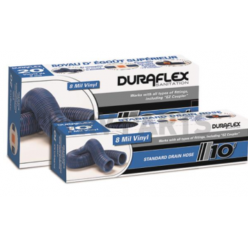 Duraflex Sewer Hose 20' Length - Standard Blue - 24951-1