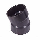 LaSalle Bristol Waste Valve Fitting 22-1/2 Degree Elbow - 3 Inch Slip ABS Plastic