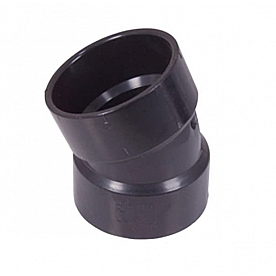 LaSalle Bristol Waste Valve Fitting 22-1/2 Degree Elbow - 3 Inch Slip ABS Plastic