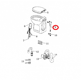 Protect All Toilets Flush Water Inlet Service Kit - 38200
