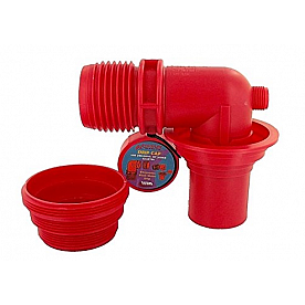 Valterra EZ Coupler 90 Degree Sewer Adapter & Thread Attachment - F02-3305VP