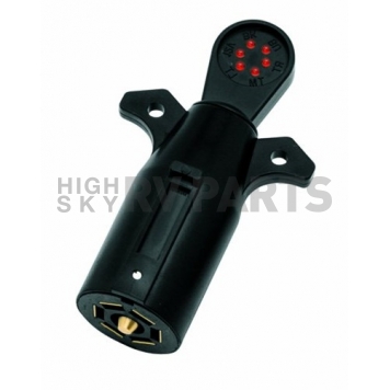 Tow Ready 7-Way Flat Pin Car End Tester With LED Display 20117-6