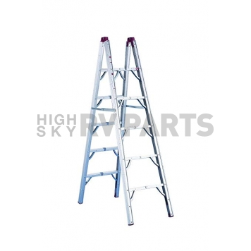 Multi-Purpose Folding Ladder 6' Height, 5 Steps 225 LB-1