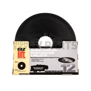 Eaz Lift Fifth Wheel Trailer Hitch Lube Disc 12 inch Single-2