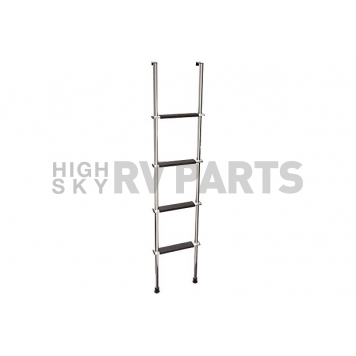 Aluminum Ladder Universal  60'' with 1'' Hook and 4 Step - 501B-2