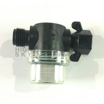 SHURflo Fresh Water Pump Strainer 1/2 inch NPSM Inlet x 1/2 inch Female Swivel Outlet 255-315 -5
