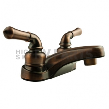 Dura Faucet Classical Series 2 Teapot Handle Bronze Plastic for Lavatory DF-PL700C-ORB-5