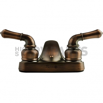Dura Faucet Classical Series 2 Teapot Handle Bronze Plastic for Lavatory DF-PL700C-ORB-4