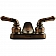 Dura Faucet Classical Series 2 Teapot Handle Bronze Plastic for Lavatory DF-PL700C-ORB