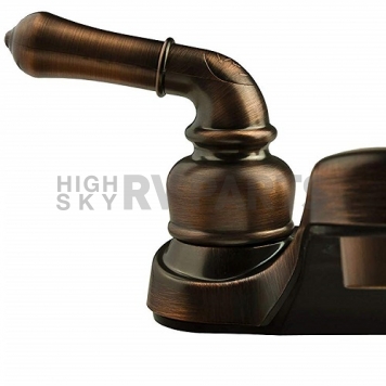 Dura Faucet Classical Series 2 Teapot Handle Bronze Plastic for Lavatory DF-PL700C-ORB-7