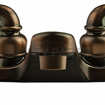 Dura Faucet Classical Series 2 Teapot Handle Bronze Plastic for Lavatory DF-PL700C-ORB-8