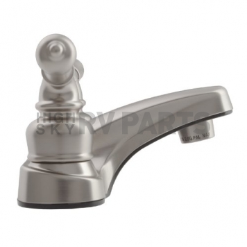 Dura Faucet Classical Series 2 Teapot Handle Silver Plastic for Lavatory DF-PL700C-SN-3