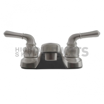Dura Faucet Classical Series 2 Teapot Handle Silver Plastic for Lavatory DF-PL700C-SN-1