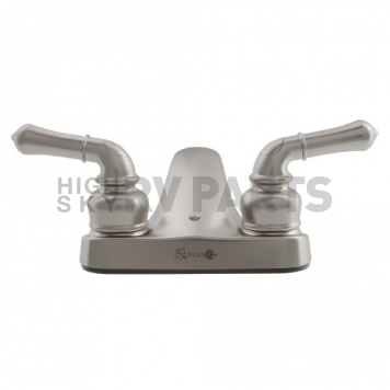 Dura Faucet Classical Series 2 Teapot Handle Silver Plastic for Lavatory DF-PL700C-SN-2