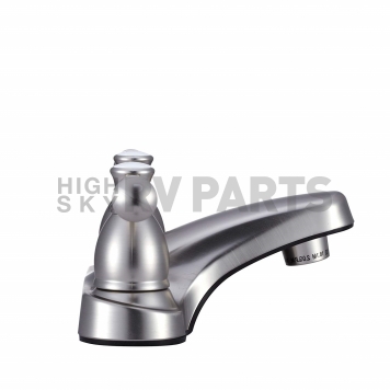 Dura Faucet Designer Series 2 Lever Handle Silver Plastic for Lavatory DF-PL700L-SN-3