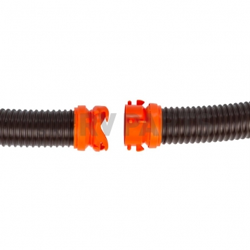 Camco RhinoFLEX Sewer Hose 20' Length - with Bayonet Fittings/ Elbow - 39741-7