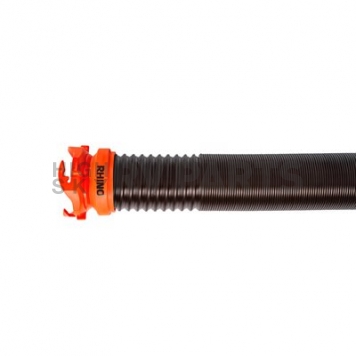 Camco RhinoFLEX Sewer Hose 20' Length - with Bayonet Fittings/ Elbow - 39741-4