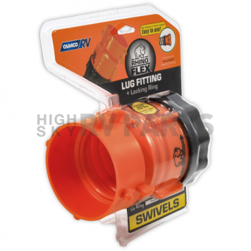 Camco RhinoFLEX Sewer Hose Swivel Lug Fitting - 39773 -5