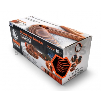 Camco RhinoEXTREME Sewer Hose Extension 10' Length - with Lug and Bayonet Fittings - 39863-4