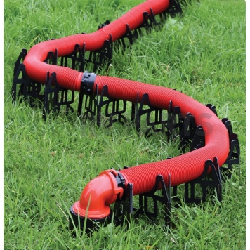 Valterra Slunky Sewer Hose Support 25' Length with Six Tie Down Straps S2500 -5