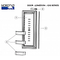 1210 Lower Door Assy RH