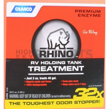 Camco Waste Holding Tank Treatment - 64 Ounce Single - 41514-1
