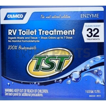 RV Toilet Treatment Camco TST, 1GAL-1