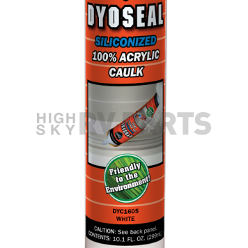 Dyco Paints Caulk Sealant Dyoseal 10.1 oz. White Paintable-1