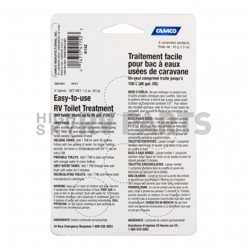 Camco Waste Holding Tank Treatment - 6 Tablets Single - 41152-1
