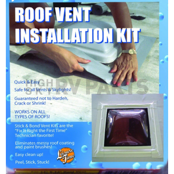 Leisure Time STICKNBOND Roof Vent Installation Kit - 60007-1