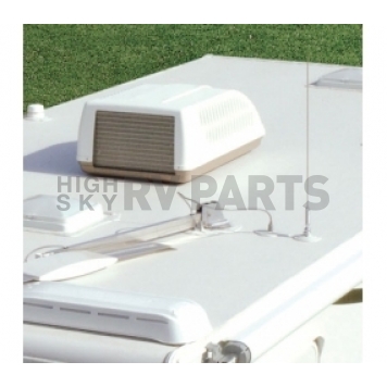 Dicor Corp.Roof Membrane - Dove White 21 Feet Ethylene Propylene Diene Monomer (EPDM) Rubber - 85D40-21-3