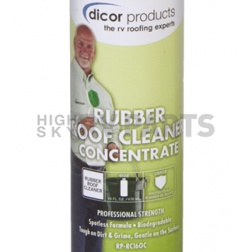 Dicor Corp. Rubber Roof Cleaner Bottle - 16 Ounce - RP-RC160C-1