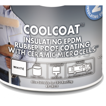 Dicor Corp. CoolCoat RV Roof Coating White 1GAL-1