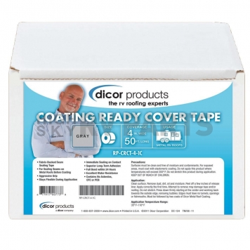 Dicor Corp. Roof Repair Tape   4 Inch x 50 Feet- RP-CRCT-4-1C-1