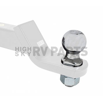 Tow Ready 2 inch Trailer Hitch Ball - 7500 GTW - 1 inch Diameter 2-1/8 inch Long Shank Chrome-4