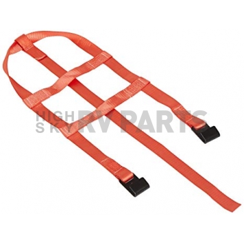 Ultra-Fab Tie Down Strap Fits 14 Inch To 16 Inch Tires 5000LB  Red-5