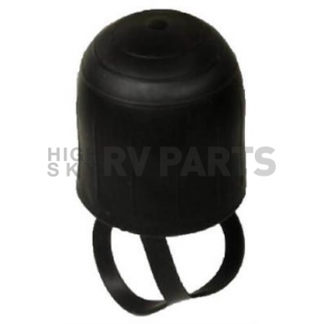 Fastway Trailer Hitch Ball Cover 2-5/16 inch Ball Black With Tether-1