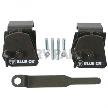 Blue Ox Weight Distribution Hitch Bracket Rotating Latch Clamp-On Style Set of 2-2