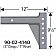 Equal-i-zer Weight Distribution Hitch Shank 2 inch Square 12 inch Length 7 inch Rise 3 inch Drop - 90-02-4140