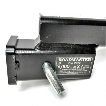 Roadmaster Inc 2 inch Trailer Hitch Receiver Tube Adapter 2 inch Drop 6K - 072-3