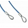 Roadmaster Trailer Safety Cable 64'' - Single Snap Hook, Galvanized Steel - Set Of 2