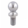 Equal-i-zer 2 inch Trailer Hitch Ball - 8000 GTW - 1.25 inch Shank Diameter Chrome Plated