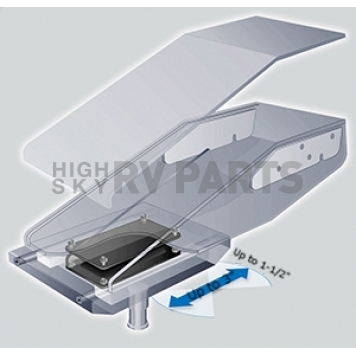 MOR/ryde 11.5K Medium Pin Box OEM Replacement For Lippert 1116-5