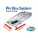 MOR/ryde 11.5K Medium Pin Box OEM Replacement For Lippert 1116