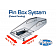 MOR/ryde Pin Box OEM Replacement For Leland 7920/ 7921