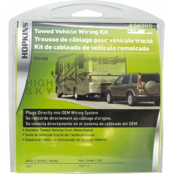 Hopkins MFG Towed Vehicle Wiring Kit for 2007 - 2011 Honda CR-V - 56300-9