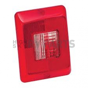 Bargman Trailer Stop/ Tail/ Turn Light Rectangle Red-1