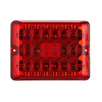 Bargman Trailer Stop/ Tail/ Turn Light/ LED Bulb Rectangle Red-2